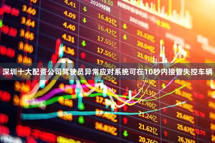 深圳十大配资公司驾驶员异常应对系统可在10秒内接管失控车辆